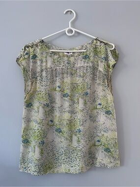 We ❤️ Vera ‘Sailboat’ blouse (Anthropologie)